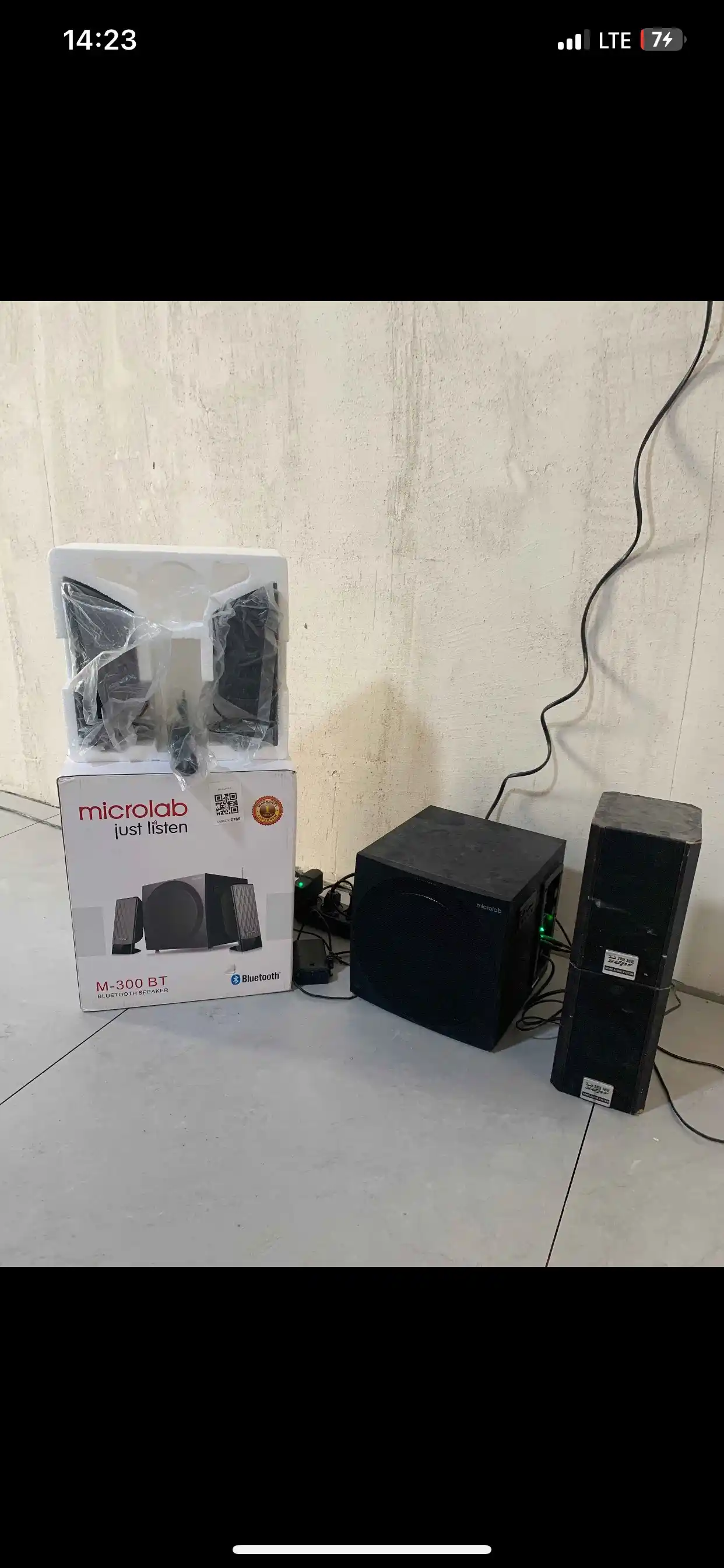 Сабвуфер Microlab M-300BT/ 2.1 / 40W RMS 10*2+20W Bluetooch 4.0
