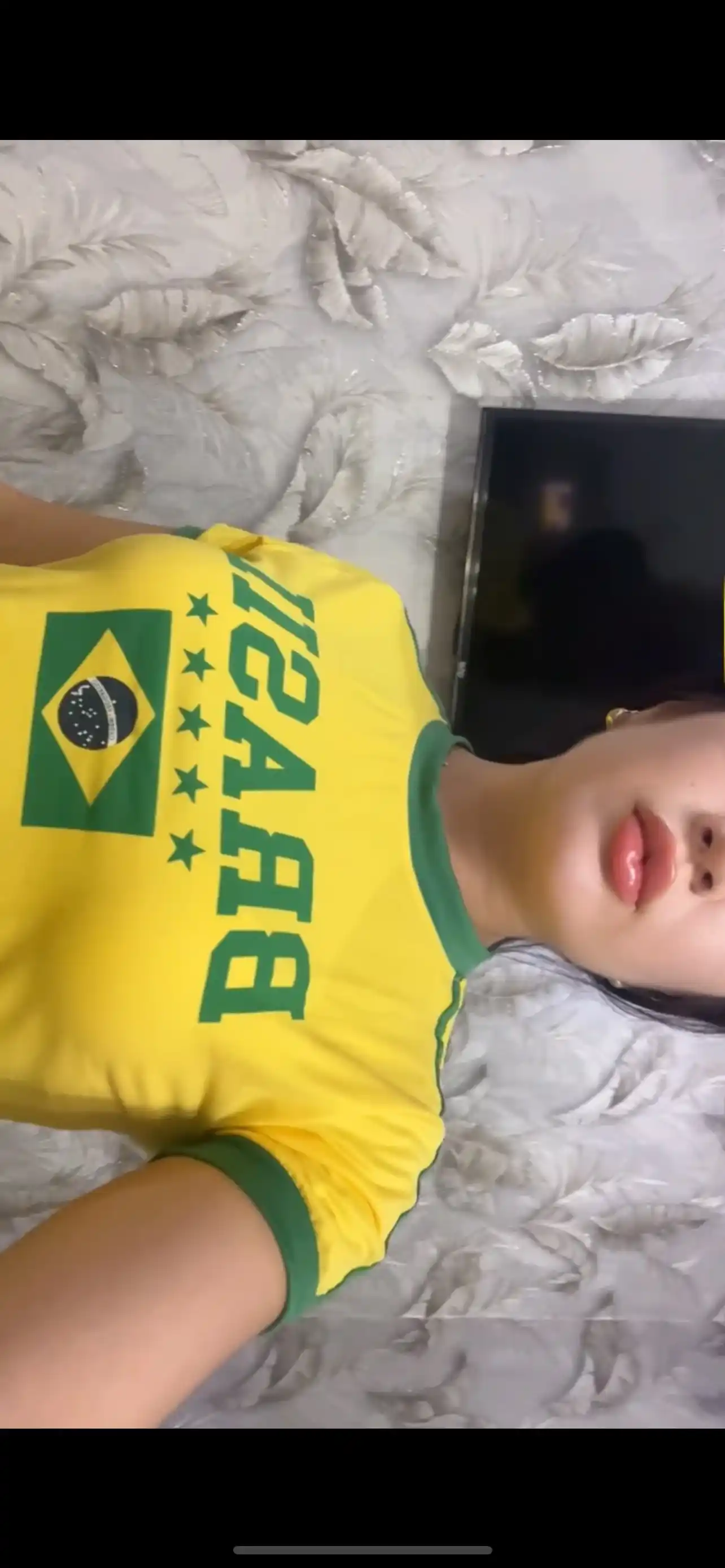 MIYO, Brasil baby futbolkasi, sariq