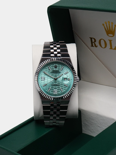 Мужские наручные часы, механические, коробка и документы — 05CLASS-ROLEXB-ЛЕДЯН