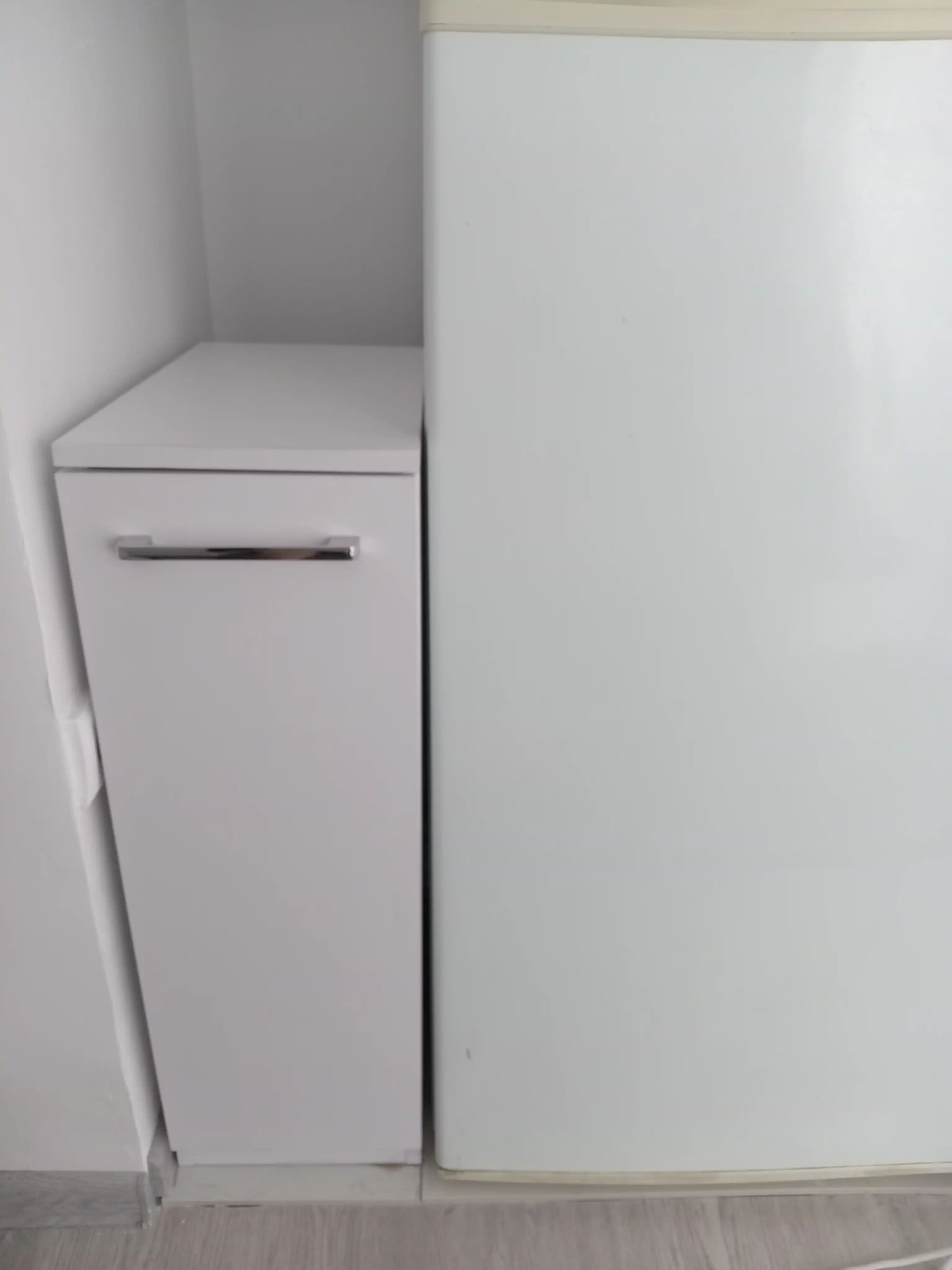 Тумба для ванной комнаты, ACACIA, компактная, с 2 отделениями, 75x45x25 см