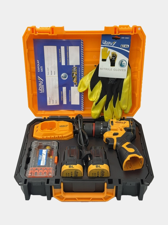 Ubay UB-CD1015 PRO akkumullyatorli shurupburagich, ART 2872