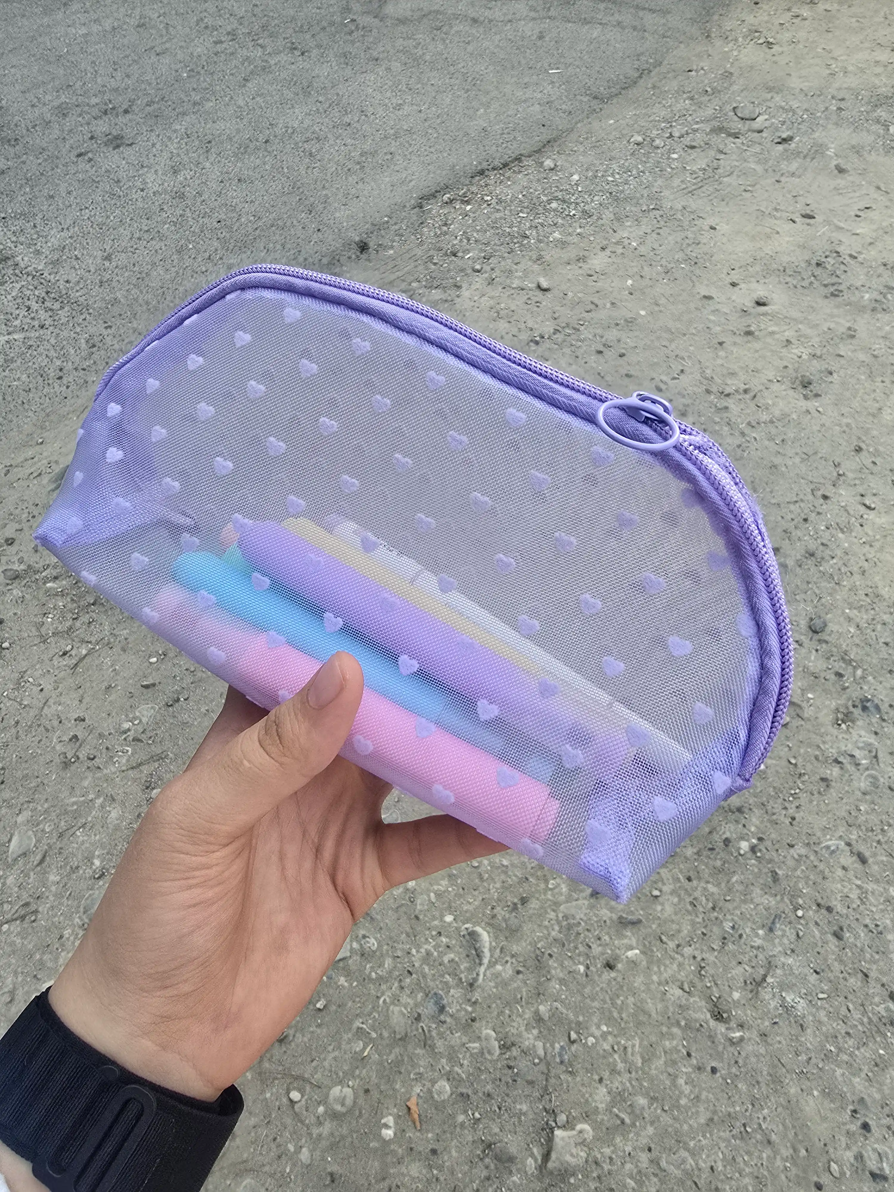 Kosmetik sumka ayollar uchun, ixcham