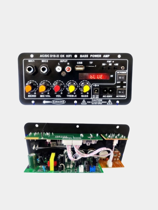 D10-II 120Вт BT/AUX/USB/TF аудиоусилитель, 1.1 канал, с сабвуфером