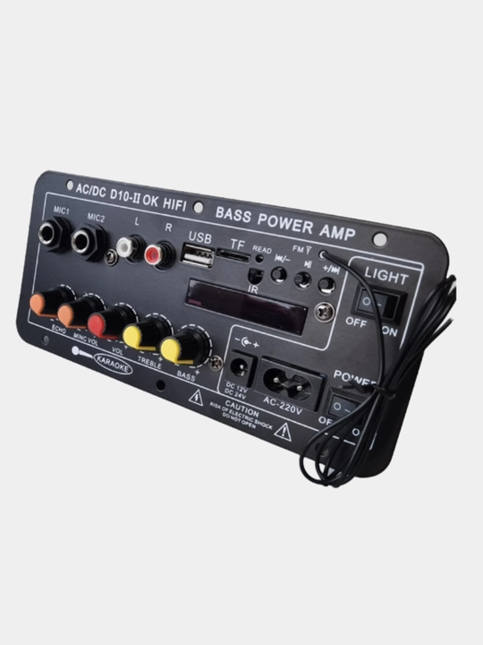 D10-II 120Вт BT/AUX/USB/TF аудиоусилитель, 1.1 канал, с сабвуфером