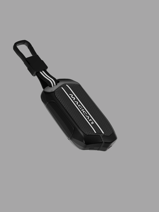 Avtomobil masofadan boshqarish pulti uchun qopqoq, qora, metall - 