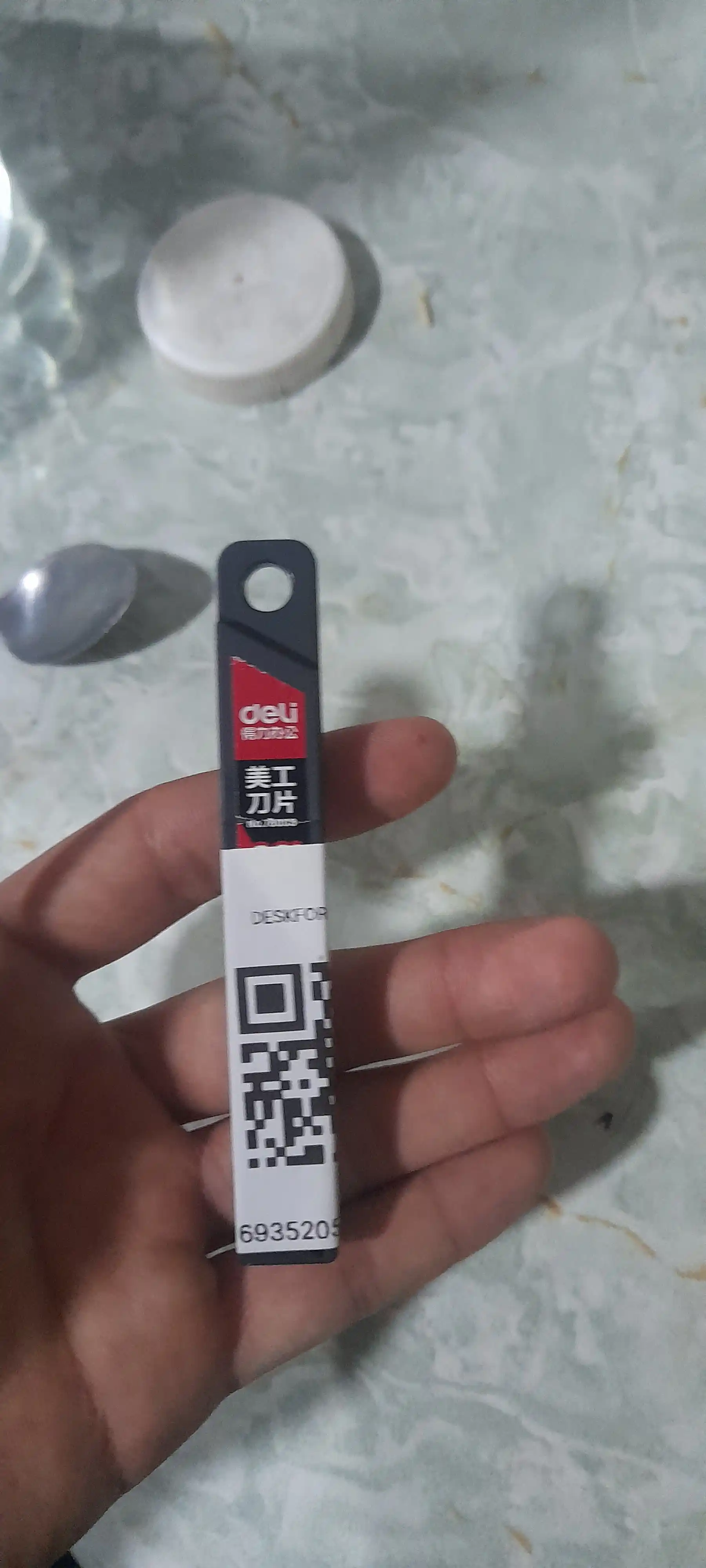 Qora tig'lar Deli ,9mm 10 dona 78003
