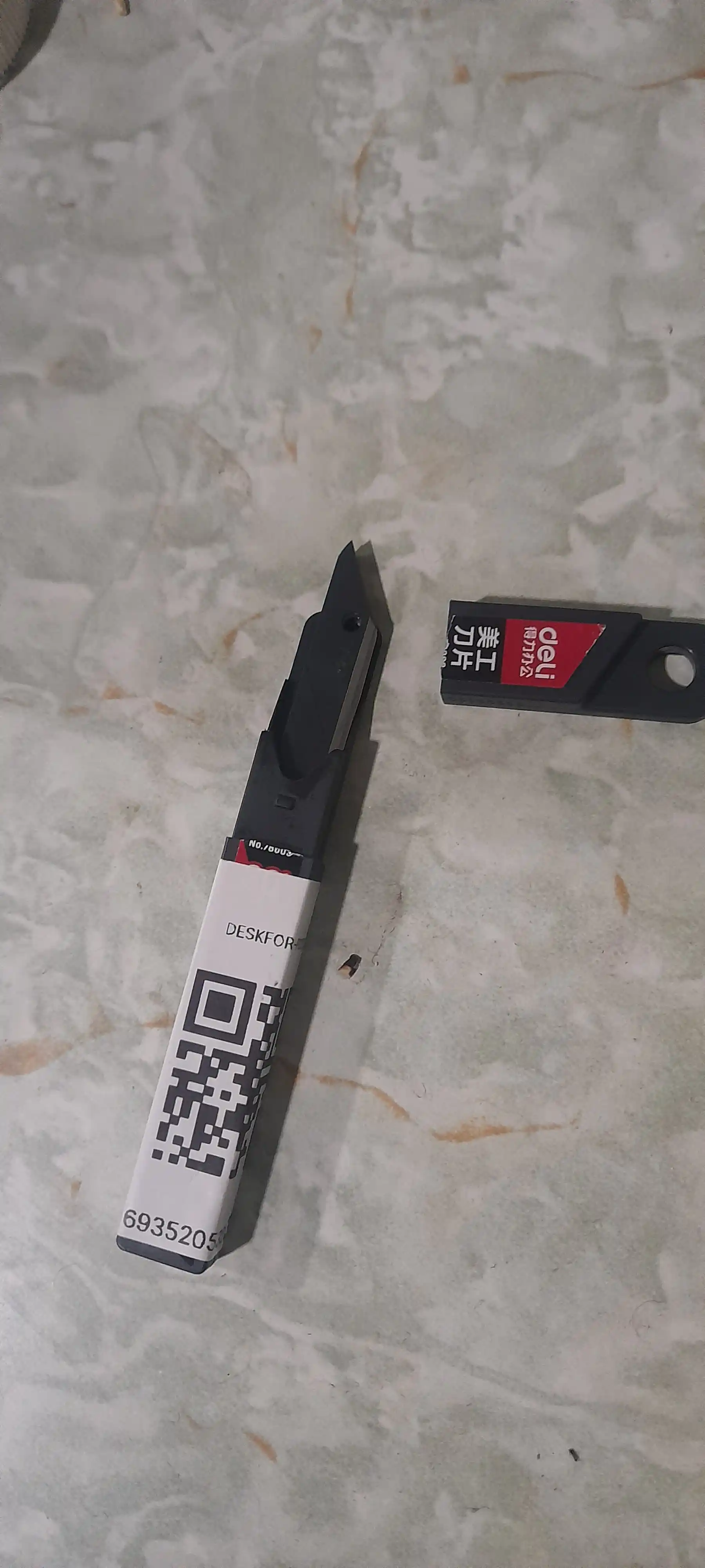 Qora tig'lar Deli ,9mm 10 dona 78003