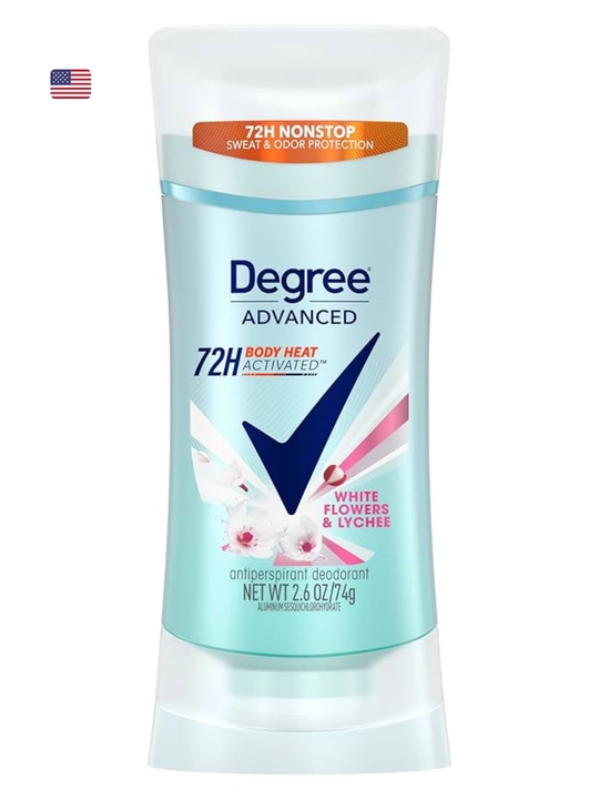 Dezodorant Degree Advanced 72H, stressdan qutilish 72 soatga chidamli, 74 gr