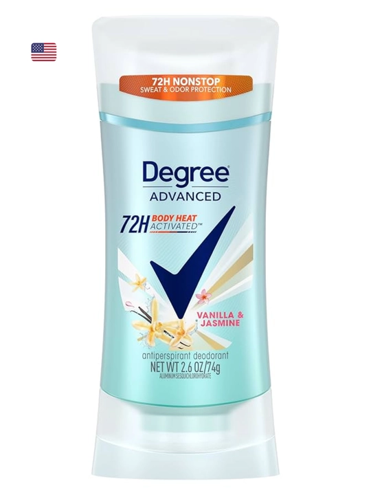 Dezodorant Degree Advanced 72H, stressdan qutilish 72 soatga chidamli, 74 gr