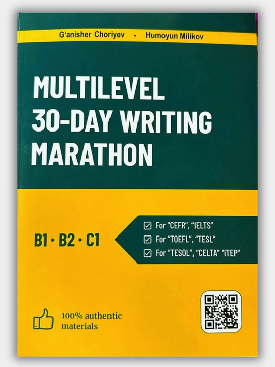 Multilevel Marathon — Listening, Reading, Speaking, Writing va Mock Exam qo‘llanmalari - 