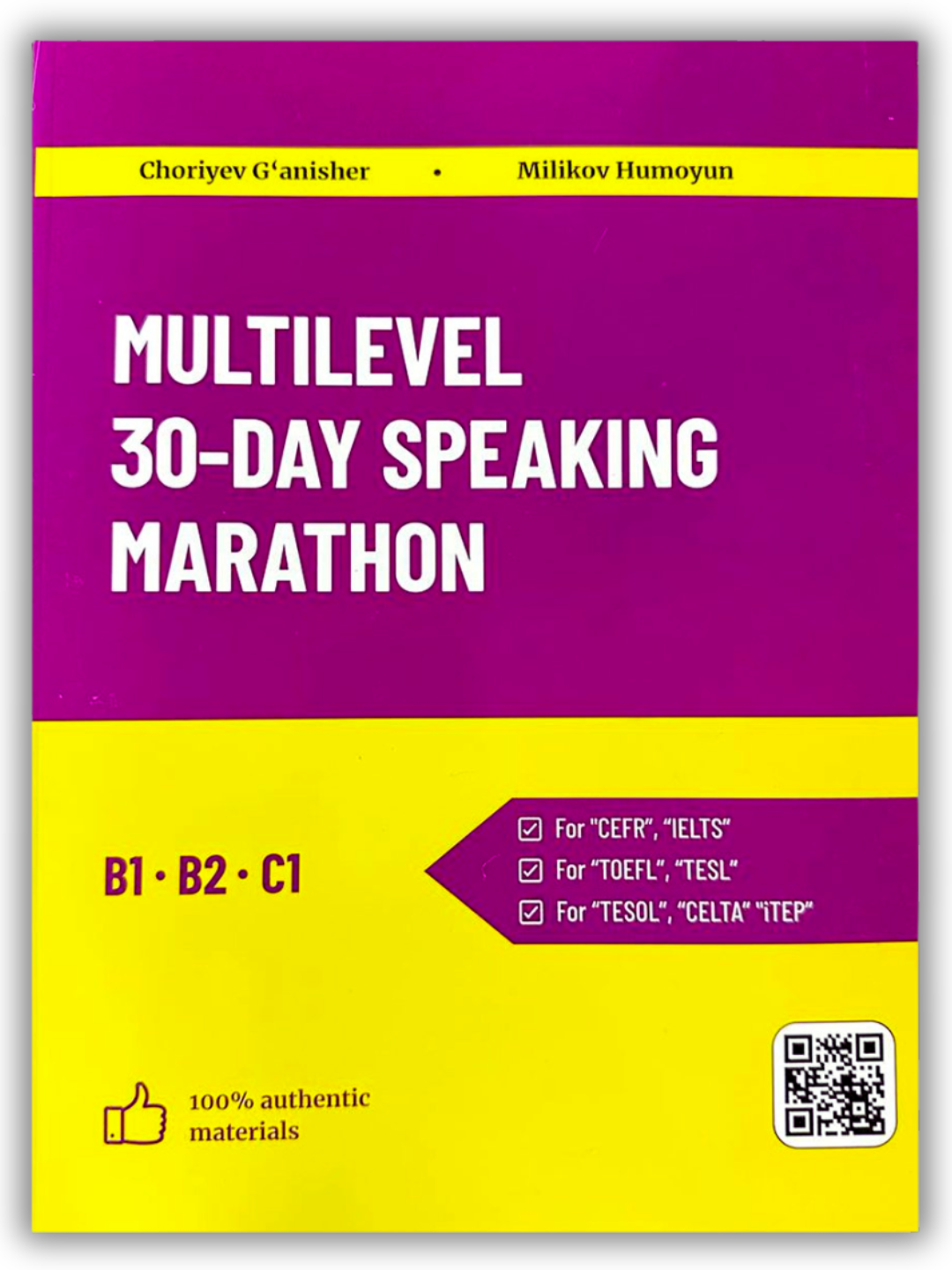 Multilevel Marathon — Listening, Reading, Speaking, Writing va Mock Exam qo‘llanmalari - 