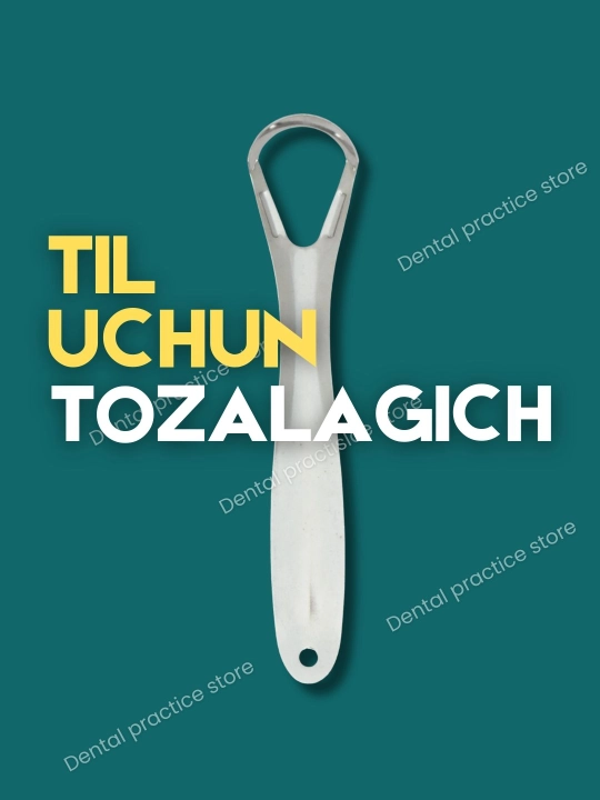 Tilni tozalash uchun til tozalagich, metall - 