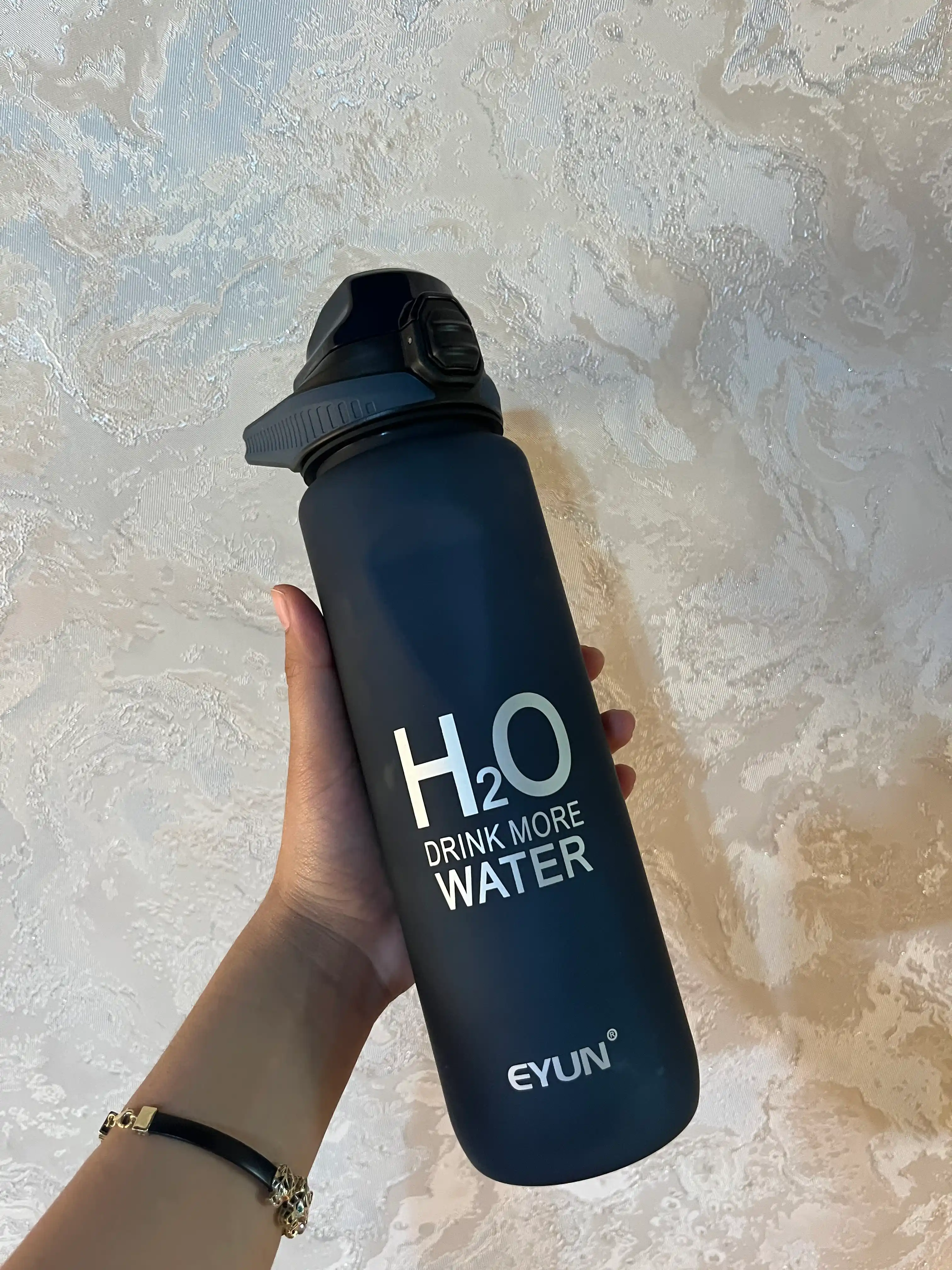 Mat sport suv idishi, qulfli, H2O, 680 ml, 1000 ml