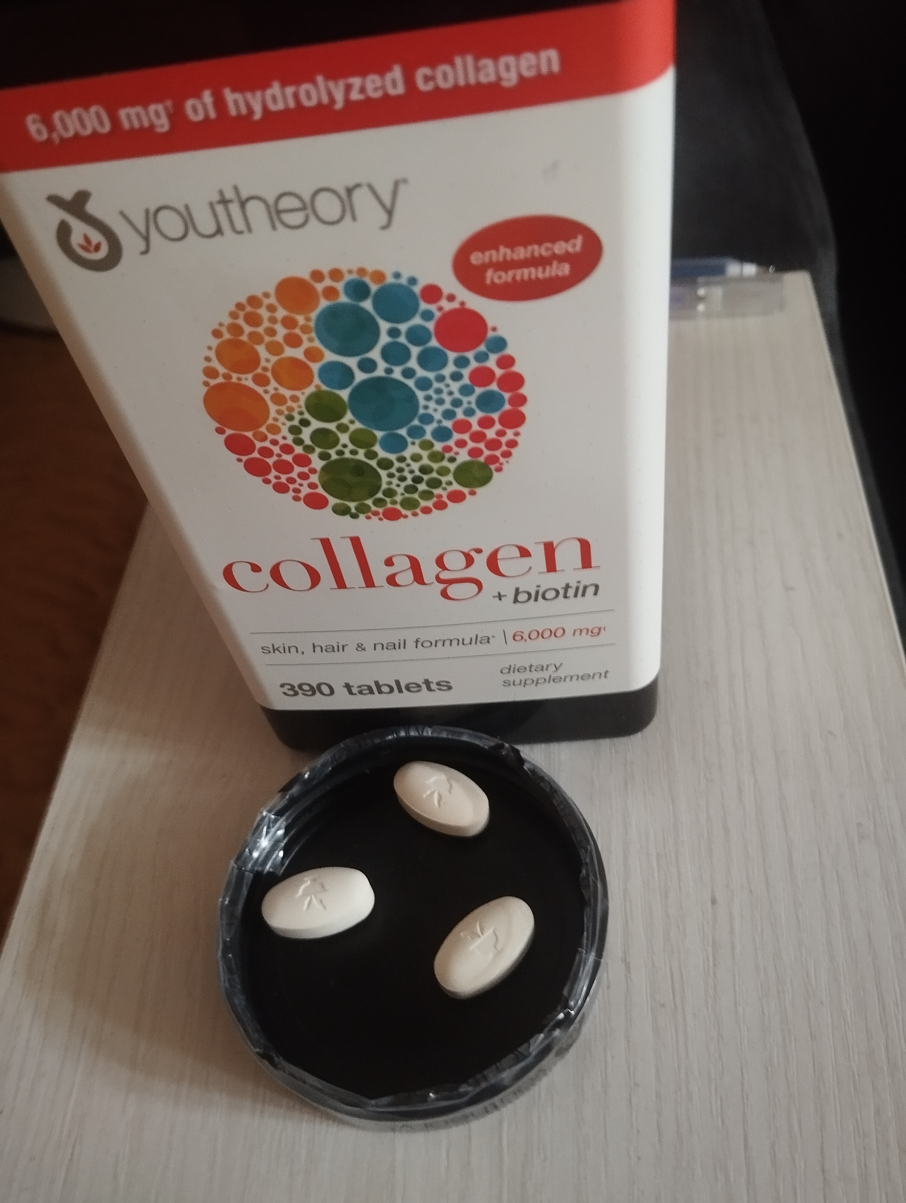 Витамины Youtheory Collagen Advanced Formula Tablets, 345 таблеток