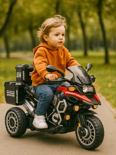 Детский электромотоцикл в стиле BMW