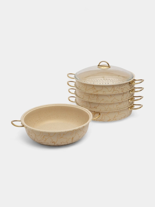 Manti qasqon – granit qoplamali zanglamas mantiqozon, O.M.S 6091C