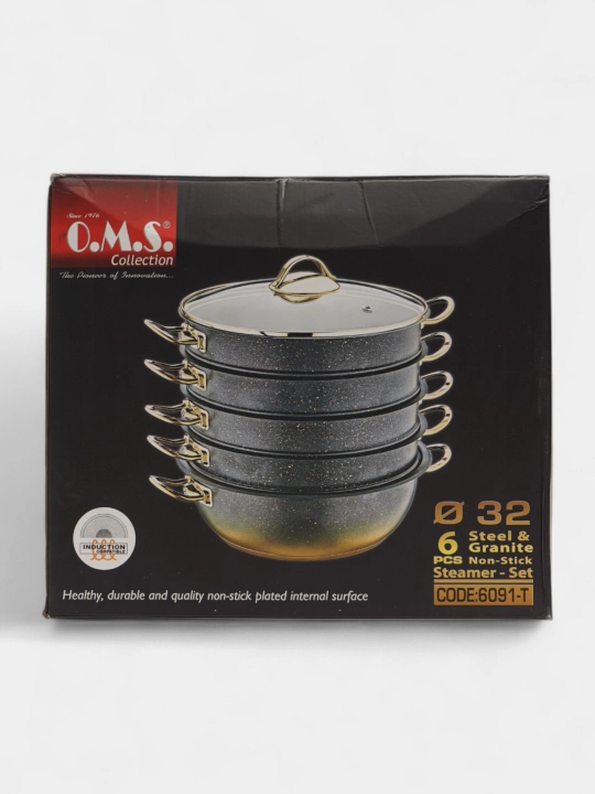 Manti qasqon – granit qoplamali zanglamas mantiqozon, O.M.S 6091C