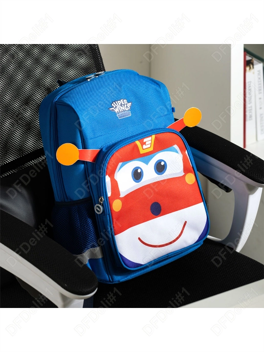 Maktab ryukzaki SuperWings H925 (pushti) Deli, 925-H-pk