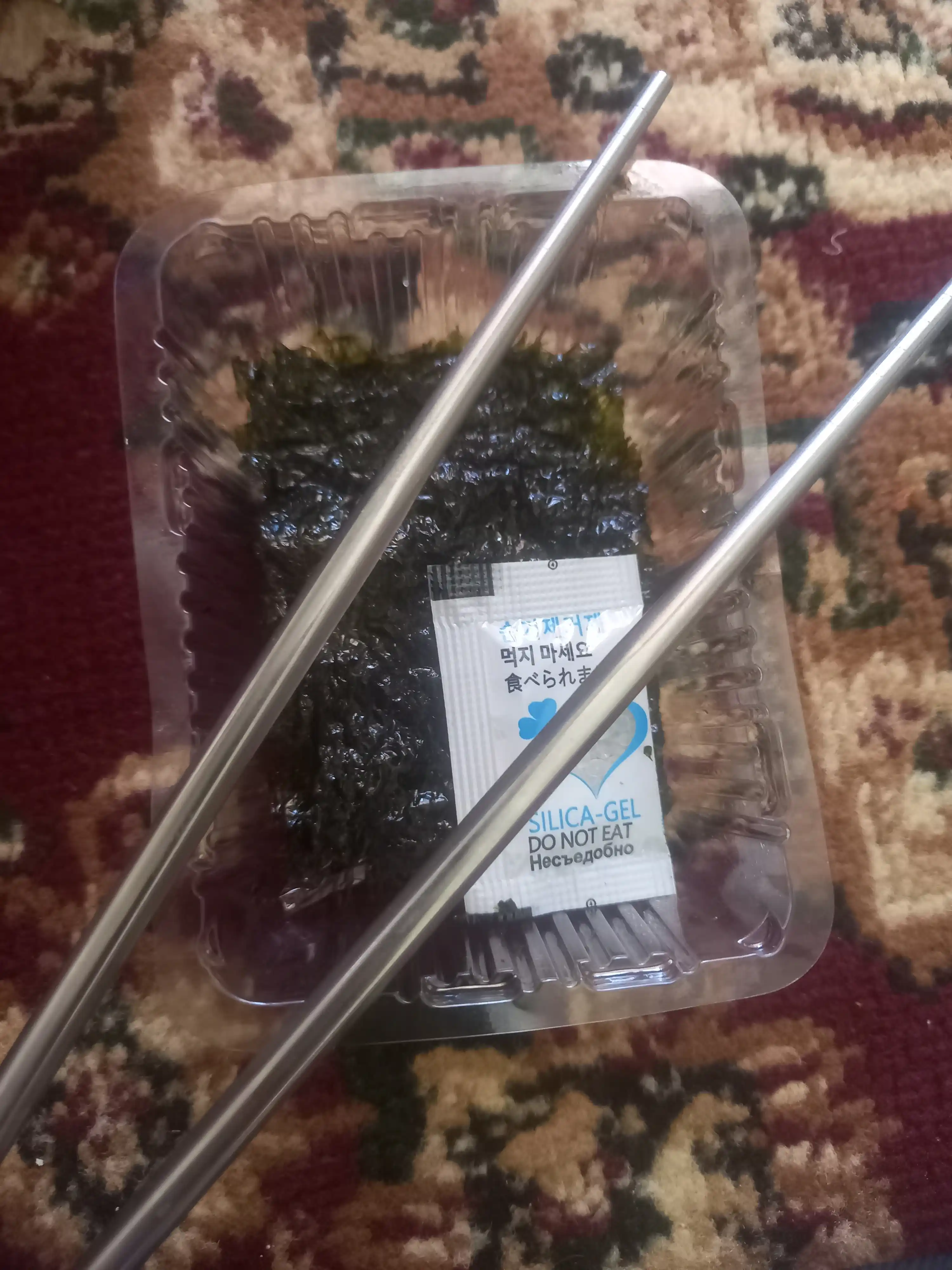 Ovqat, sushi va rollar uchun ko'p marta ishlatiladigan bambuk tayoqcha to'plam, 0 va 5 juft