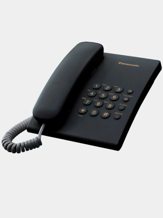 Телефон Panasonic KX-TS2350, проводной, домашний, стационарный