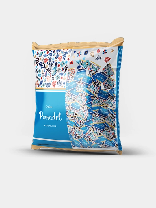 Crafers Pomadel apelsin nachinkali shokolad konfeti (450 gr)