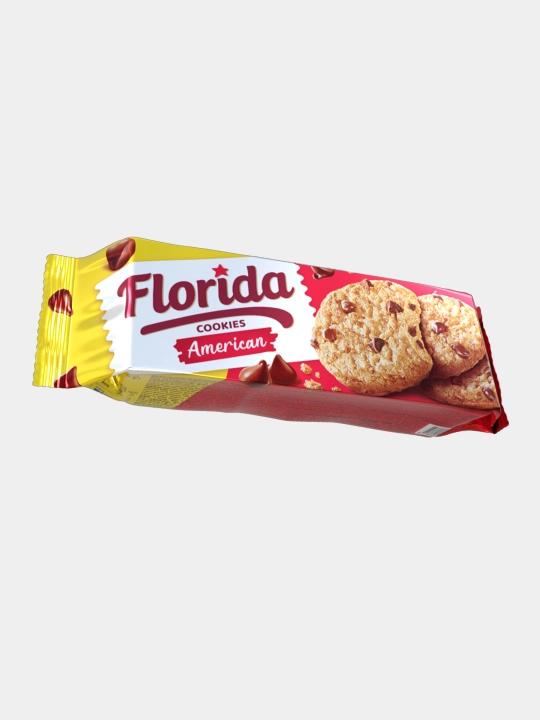 Печенье Crafers Florida American ( Квадро пакет)  (180gr) - 