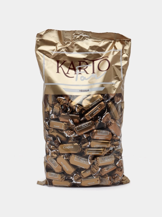 Crafers Fan shokolad ta’mli kartoshka shokolad konfeti (440 gr)