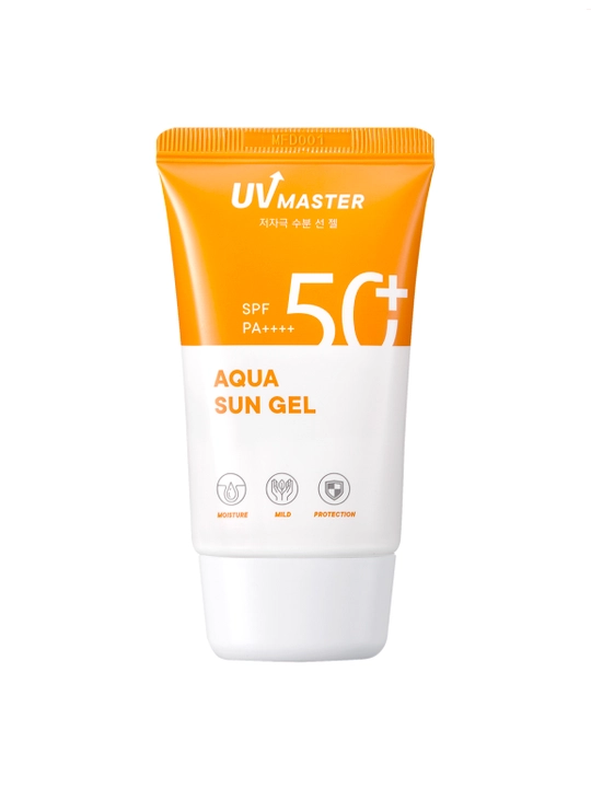 Quyoshdan himoyalovchi gel TonyMoly UV MASTER AQUA SUN GEL SPF 50+ PA++++ 50 ml