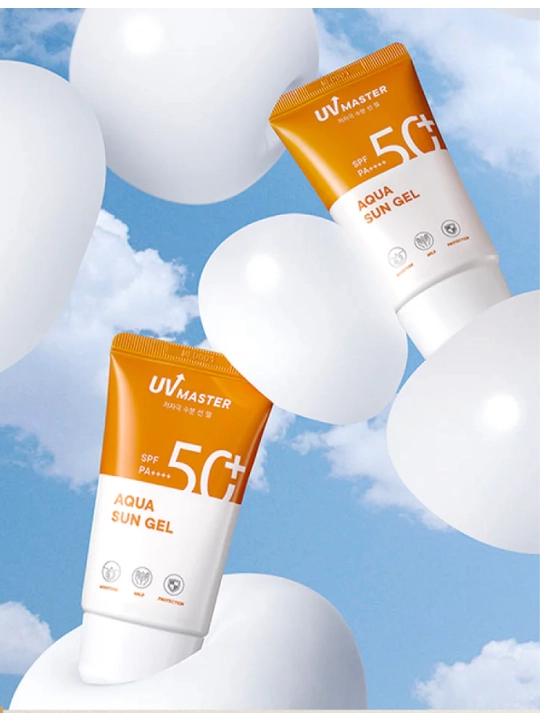 Quyoshdan himoyalovchi gel TonyMoly UV MASTER AQUA SUN GEL SPF 50+ PA++++ 50 ml