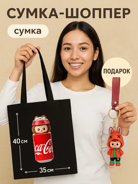 Сумка-шоппер для женщин, 36*40