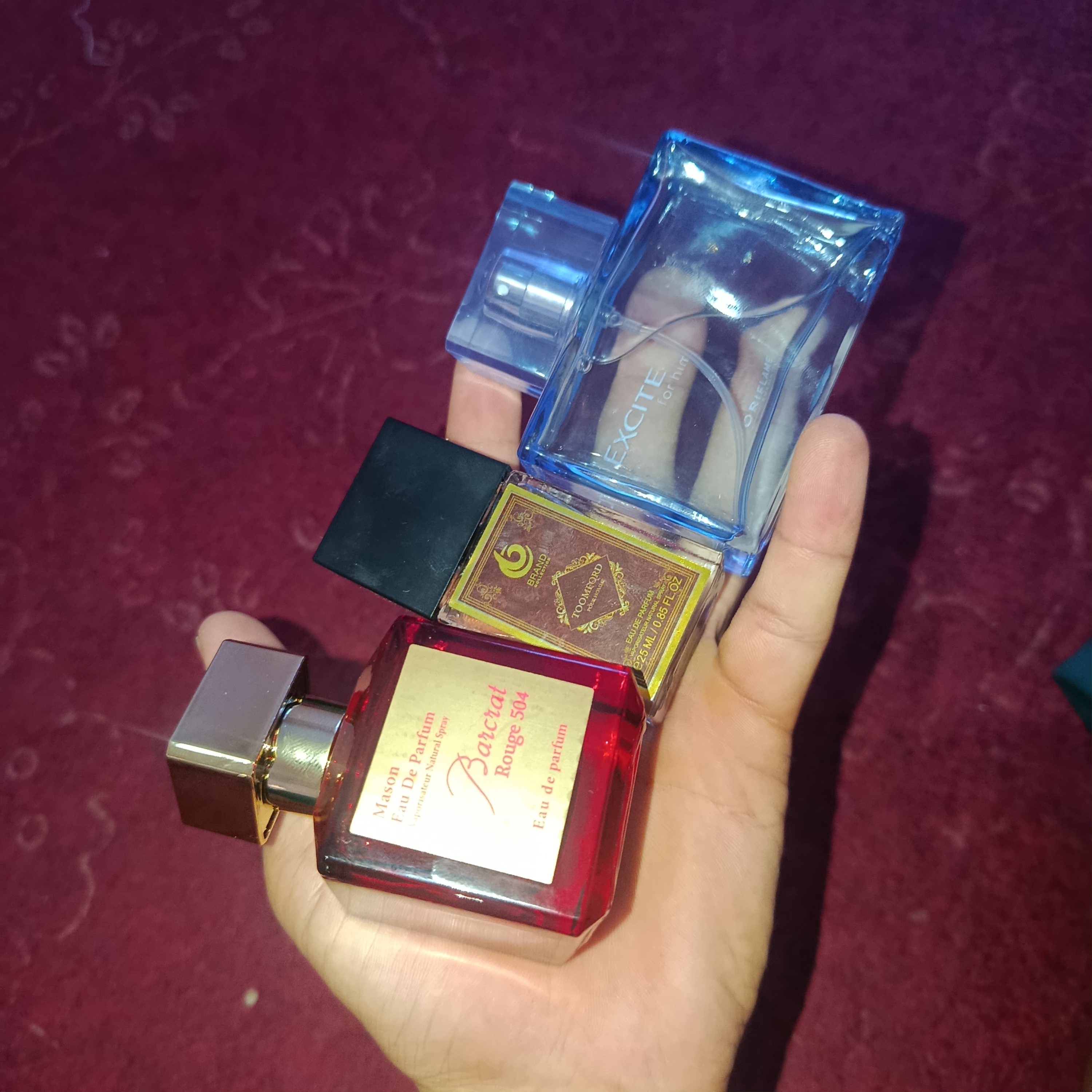 Parfyumlangan suv uniseks Baccarat Rouge 540-ga asoslangan, 10 ml