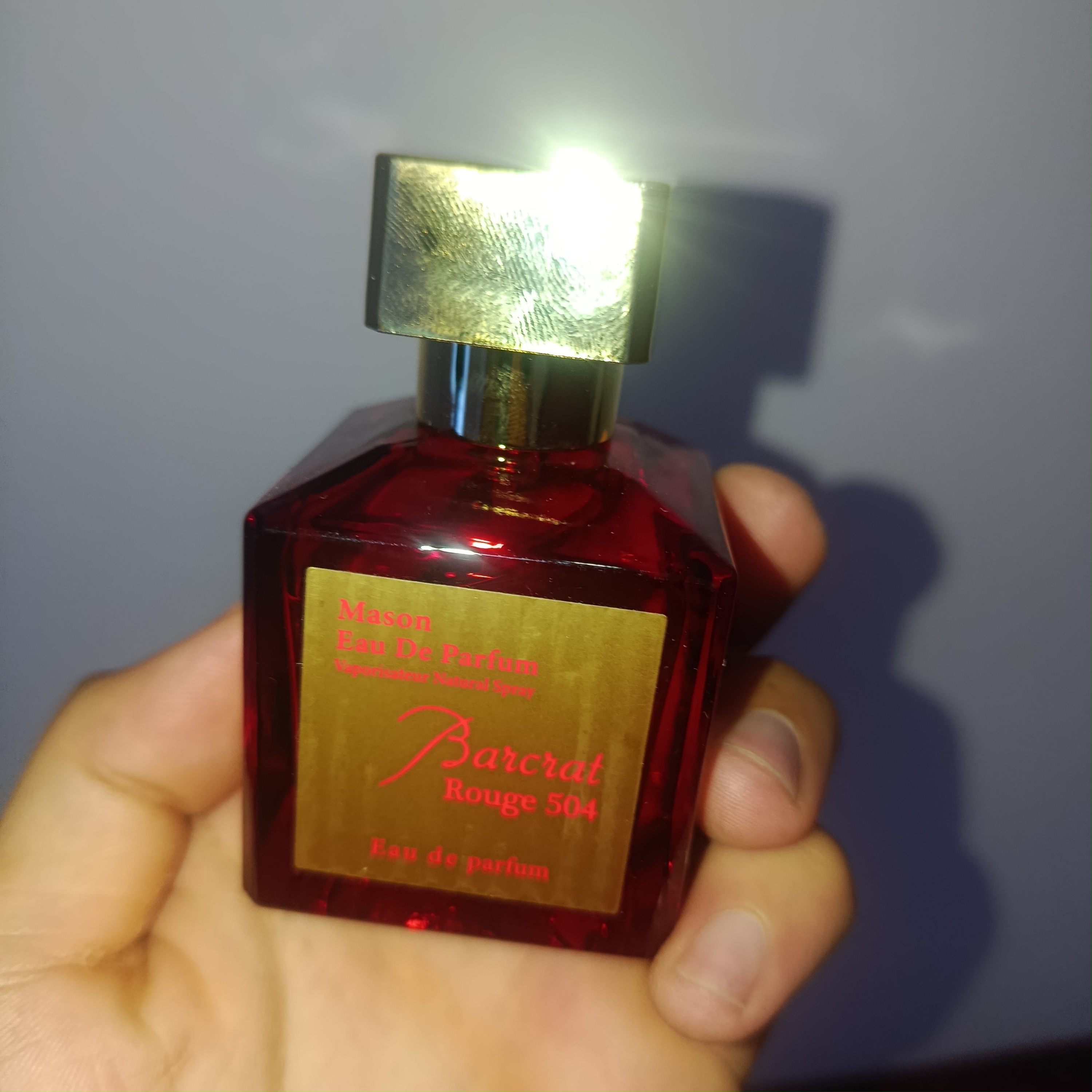 Parfyumlangan suv uniseks Baccarat Rouge 540-ga asoslangan, 10 ml