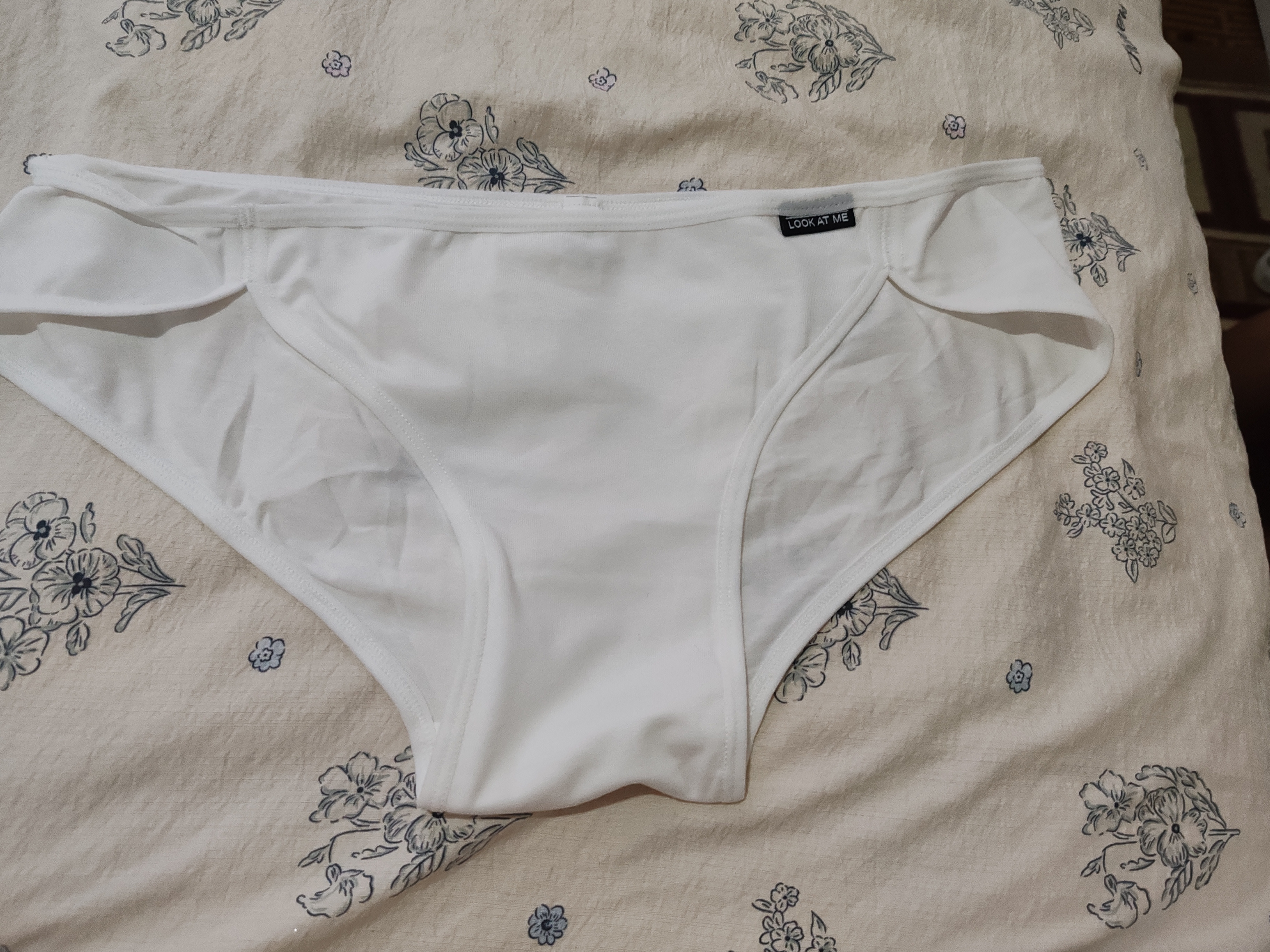Ayollar uchun, paxtali trusiklari, bir tonli bikini, Look at me