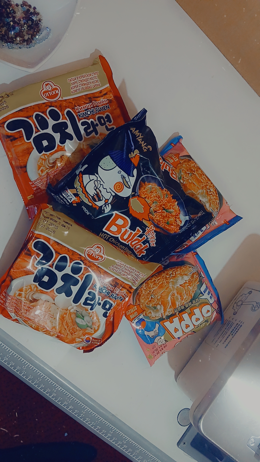 Tez tayyorlanadigan lapsha Samyang Buldak Spicy, 140 gr