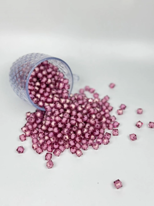 Sumka to'qish uchun xrustal munchoqlar, 10 mm, 500 gr