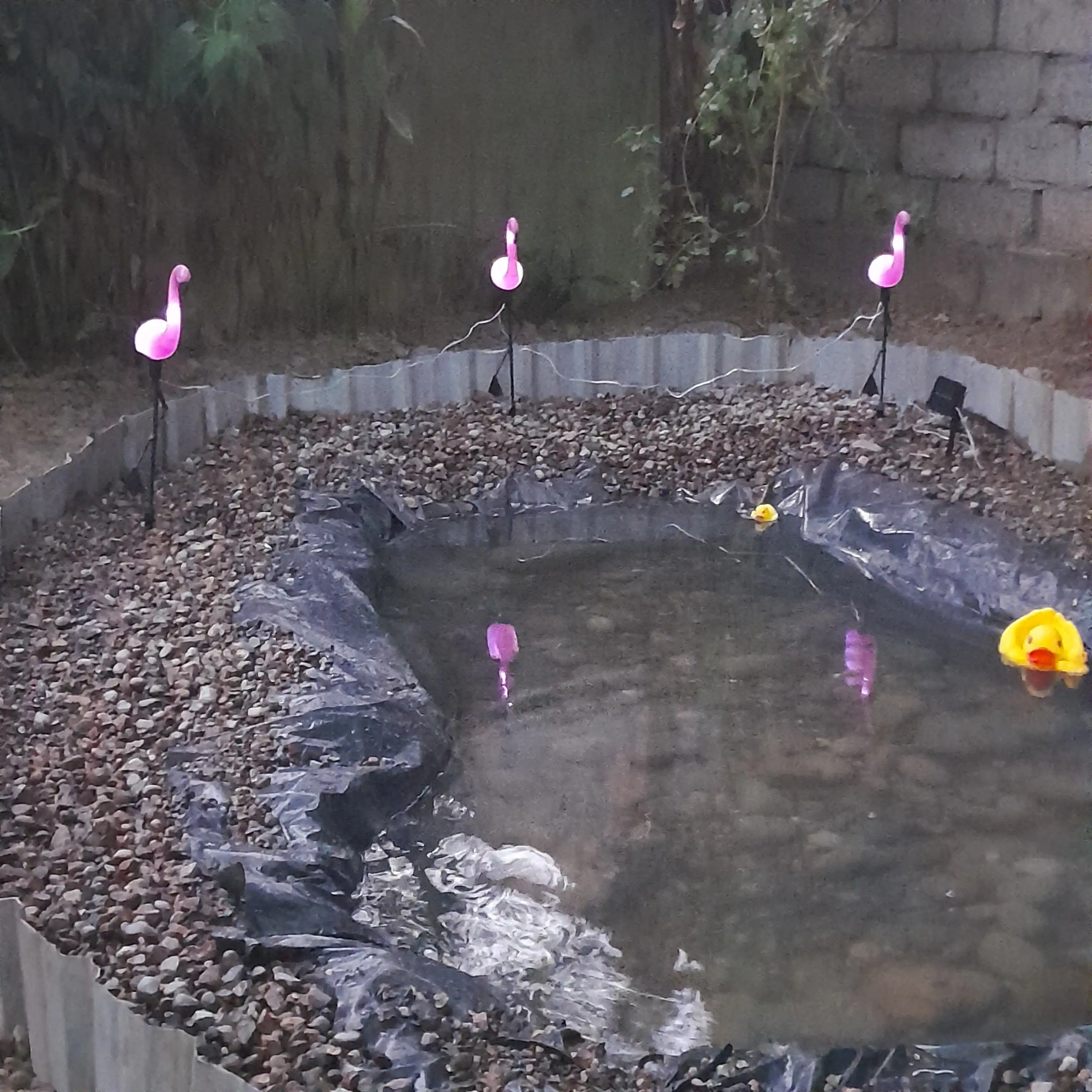 Flamingo” bog‘ chirog‘i, 3 dona, quyosh batareyasida, bog‘ va dala hovli uchun