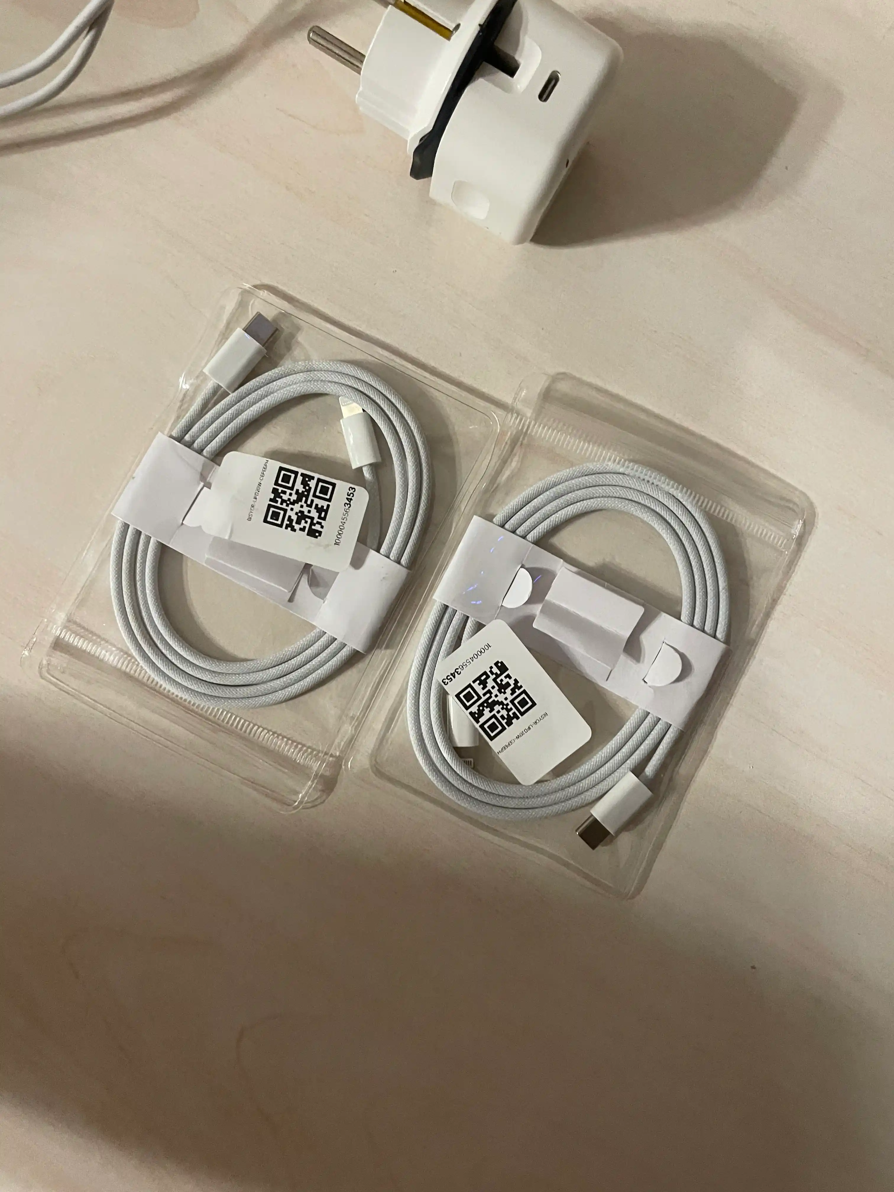 IPhone kabeli Macaron 20W tez zaryadlovchi Type-C Lightning zaryadchik iphone uchun