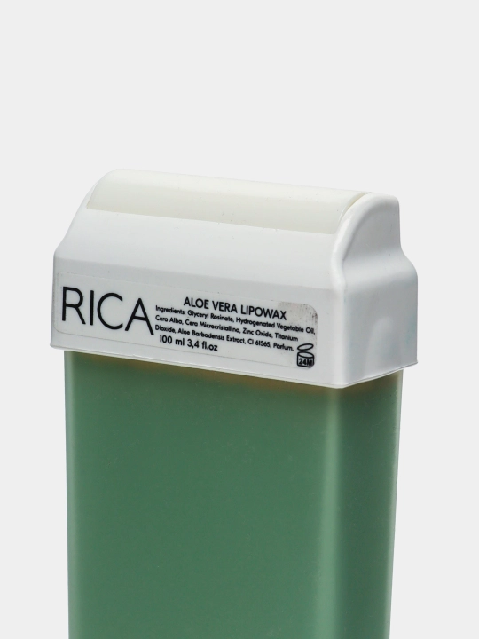 Воск для депиляции в картридже с Aloe vera, RICA