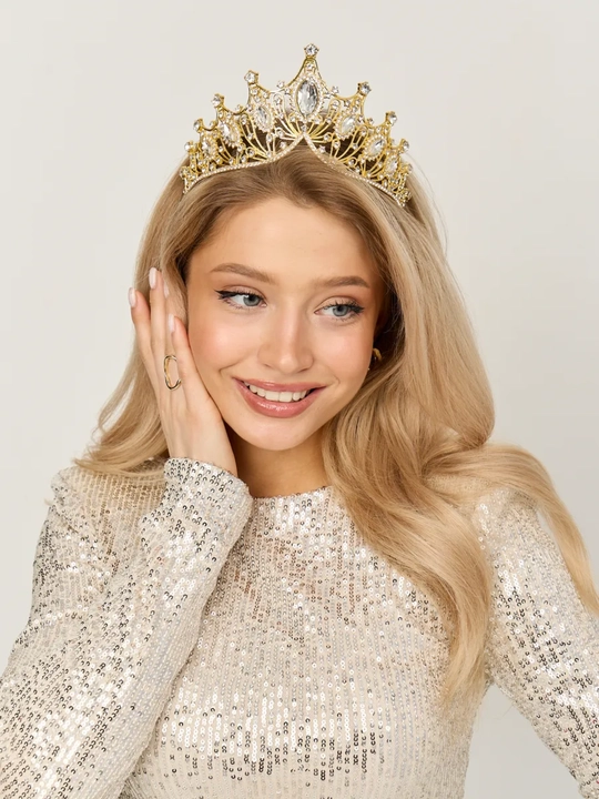 Корона свадебная и украшение для торта, корона