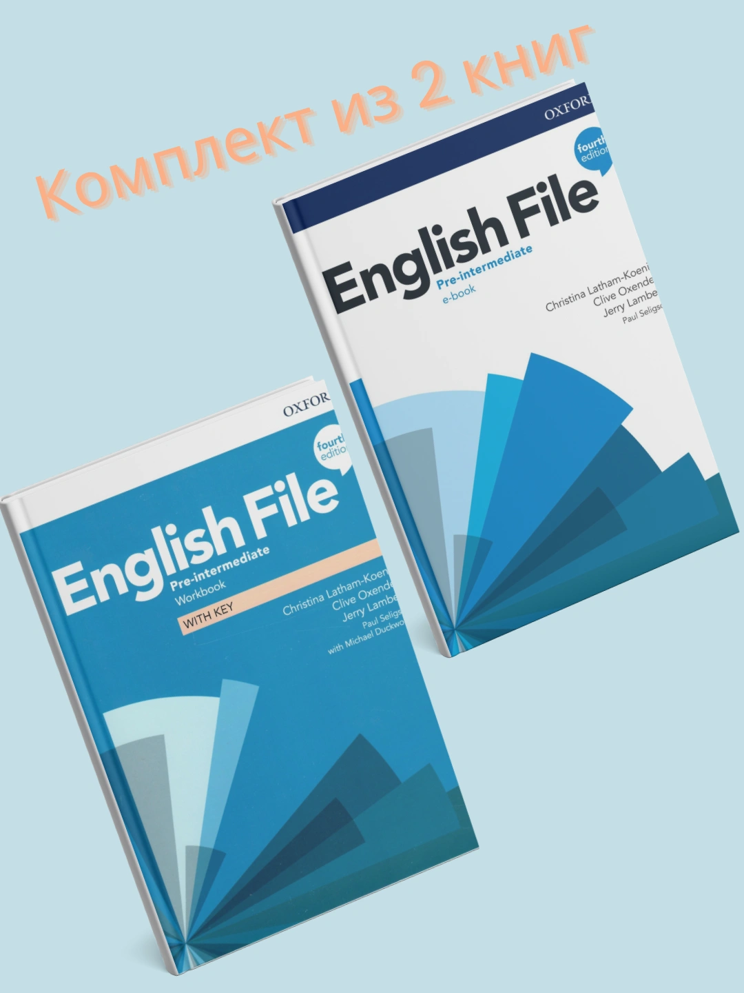 English file pre intermediate, Students, Book, Workbook 4th edition за ...