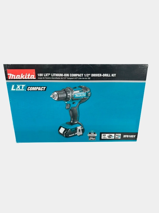 Шуруповерт Makita XFD10SY 18V LXT Lithium-Ion Compact Cordless 1/2