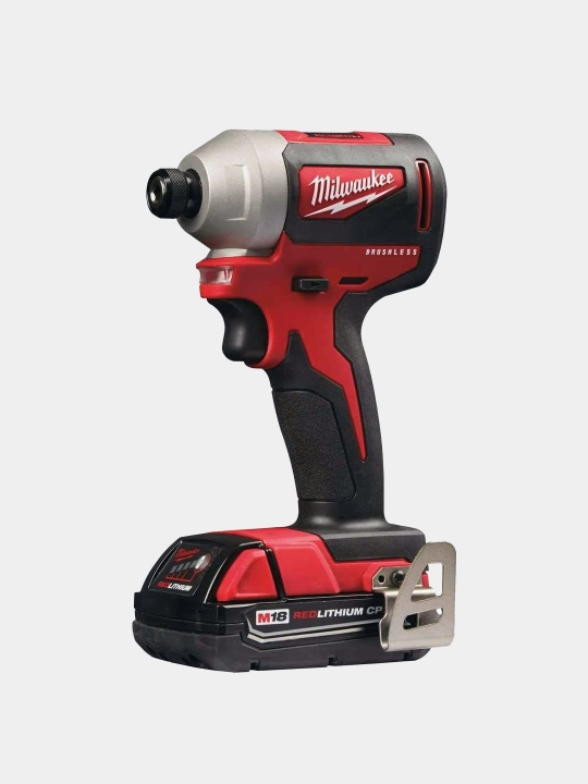 Гайковерт Milwaukee M18 Compact Brushless 1/4 Hex Impact Driver Kit 2850-22ct
