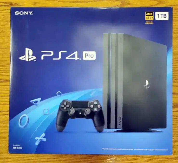 Playstation 4 Pro, 1 ТБ, 2 ТБ, с 2 джойстиками, установлены игры 