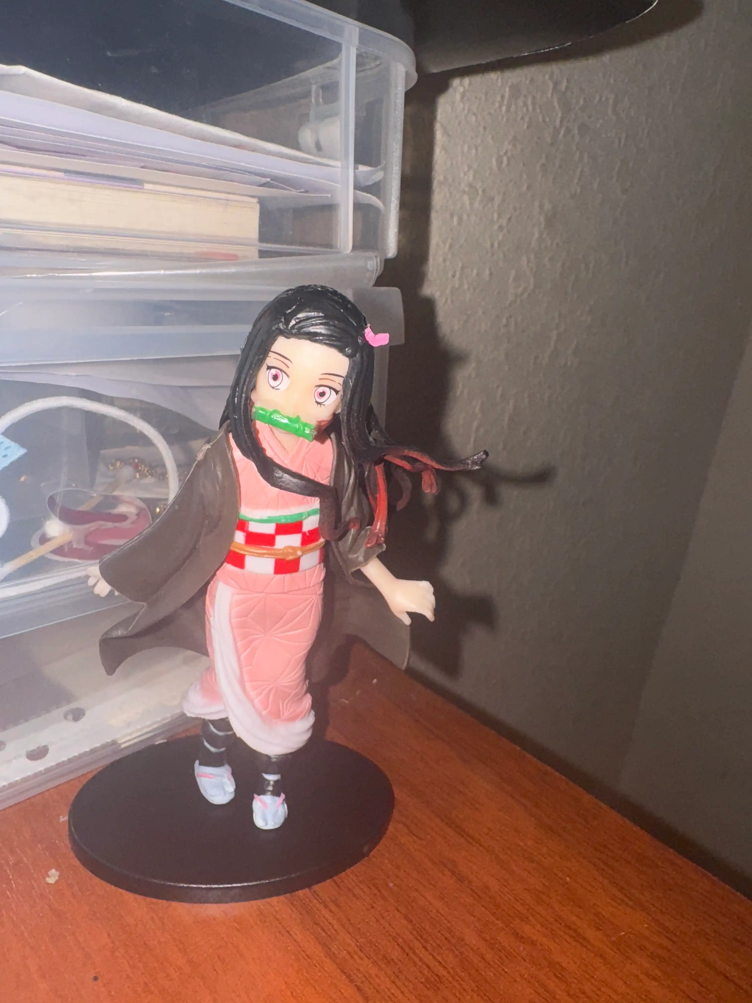 Demon Slayer anime figurkasi, kolleksion haykalcha, Iblisni Chopuvchi qilich