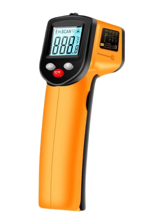 Termometr, infraqizil pirometr gm320. -50°C dan +400°C gacha