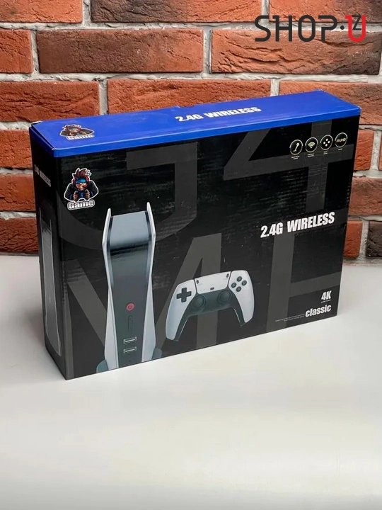 M54KHD Classic o'yin konsoli-pristavka, 2ta simsiz joystik va 15 000 dan ortiq o'yin bilan