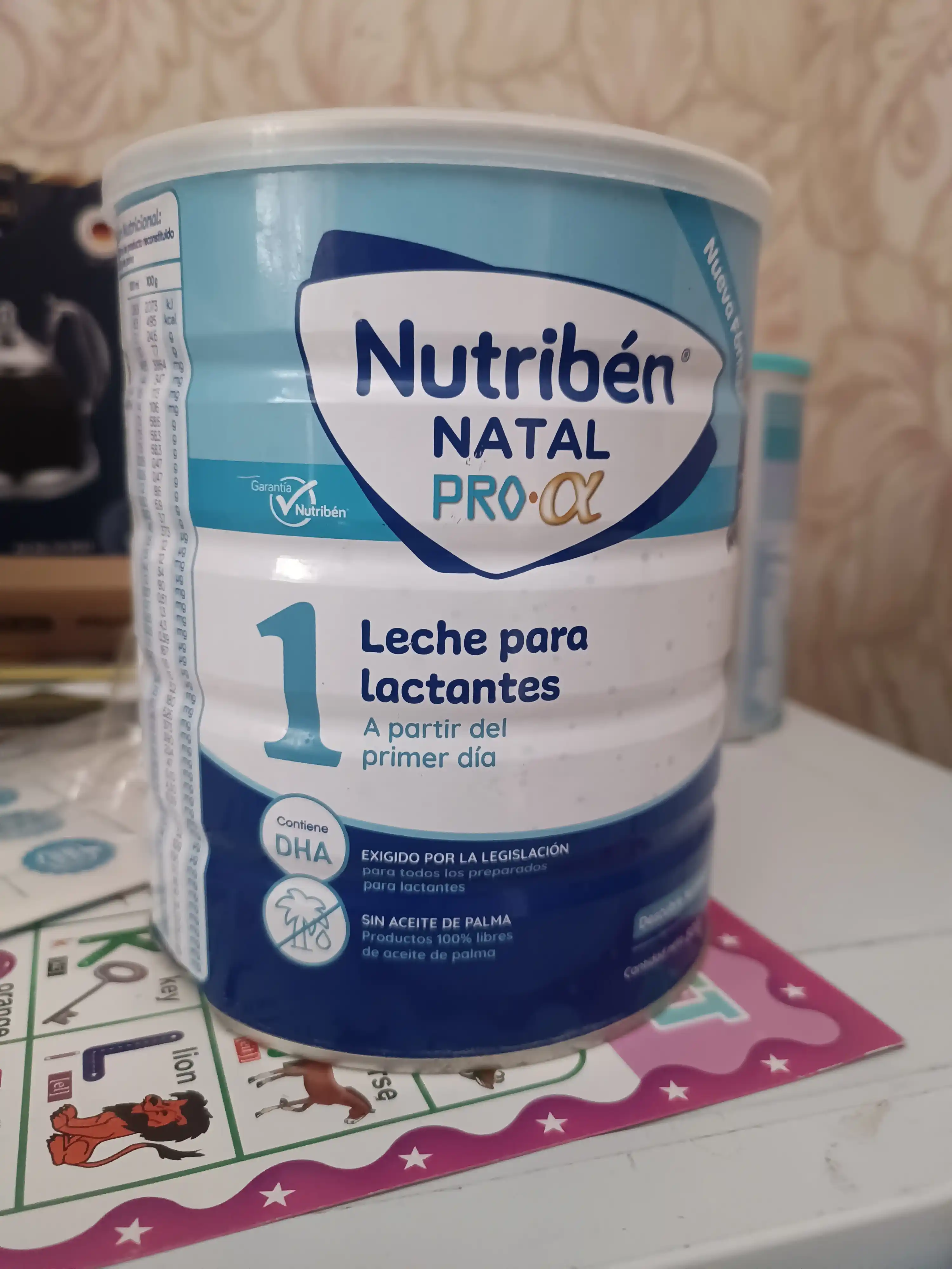 Sut aralashmasi, tez tayyorlanadigan Nutriben NATAL Pro- 1, 0-6 oyliklar 800 gr