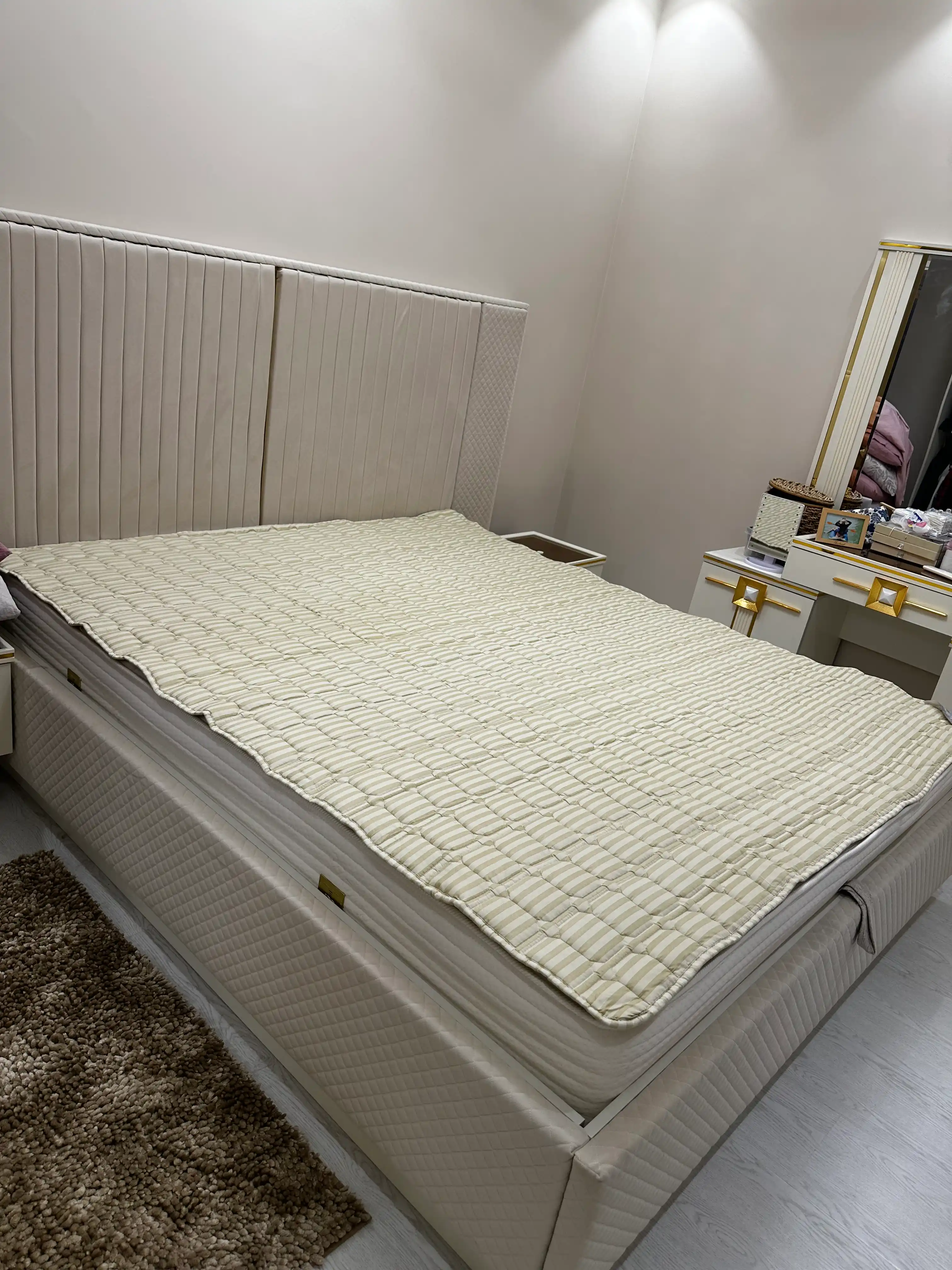 Наматрасник, двусторонний Classic Soft Haki