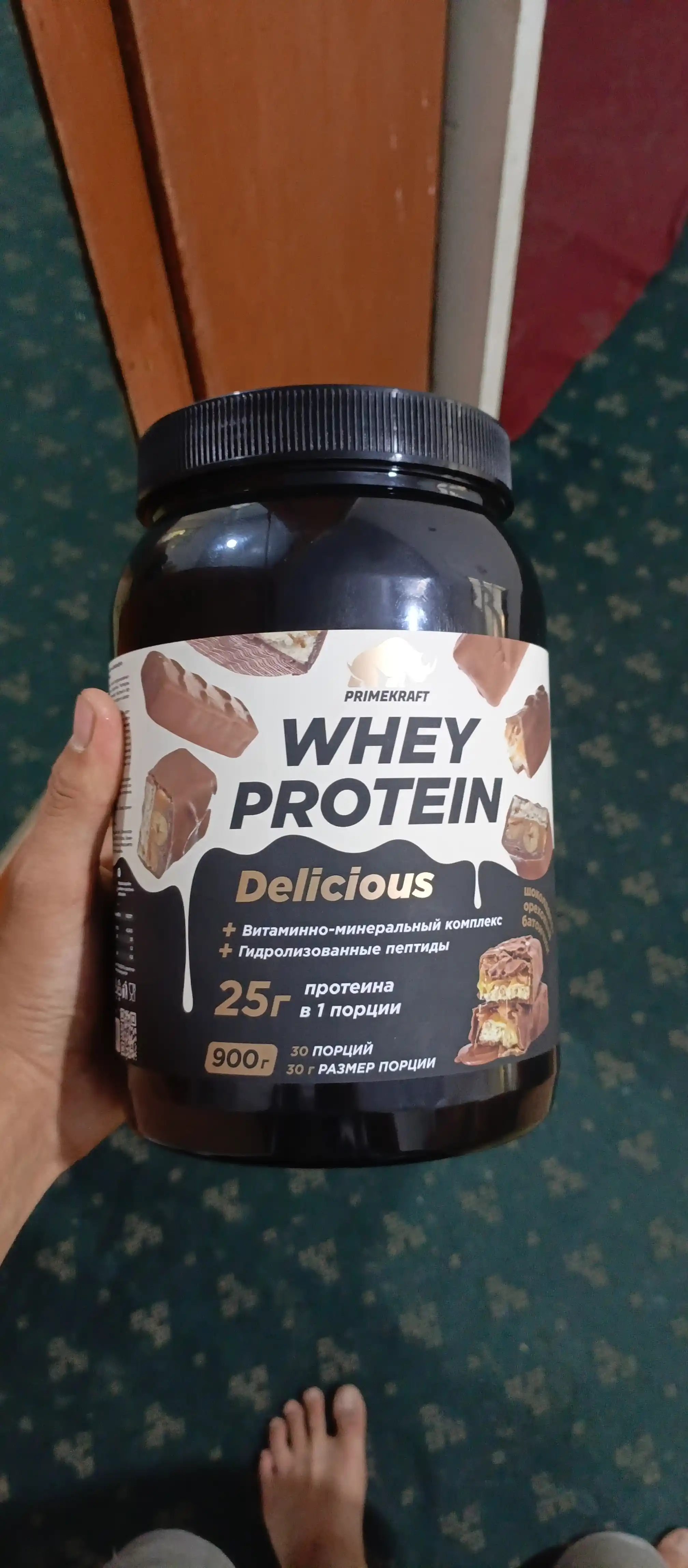 Протеин с пептидами Whey Delicious Primekraft, 900 г, 30 порций