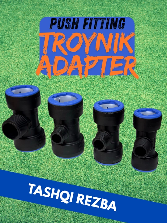 Push fitting troynik adapter - 